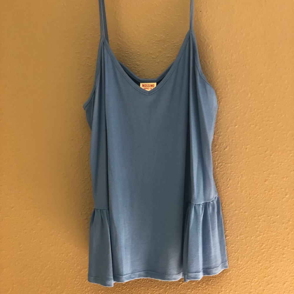 Blue tank